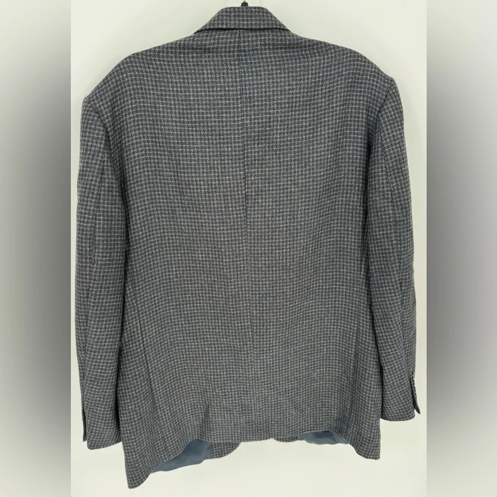 Oscar de la Renta Vintage 100% Wool Tweed Blazer Suit Jacket
